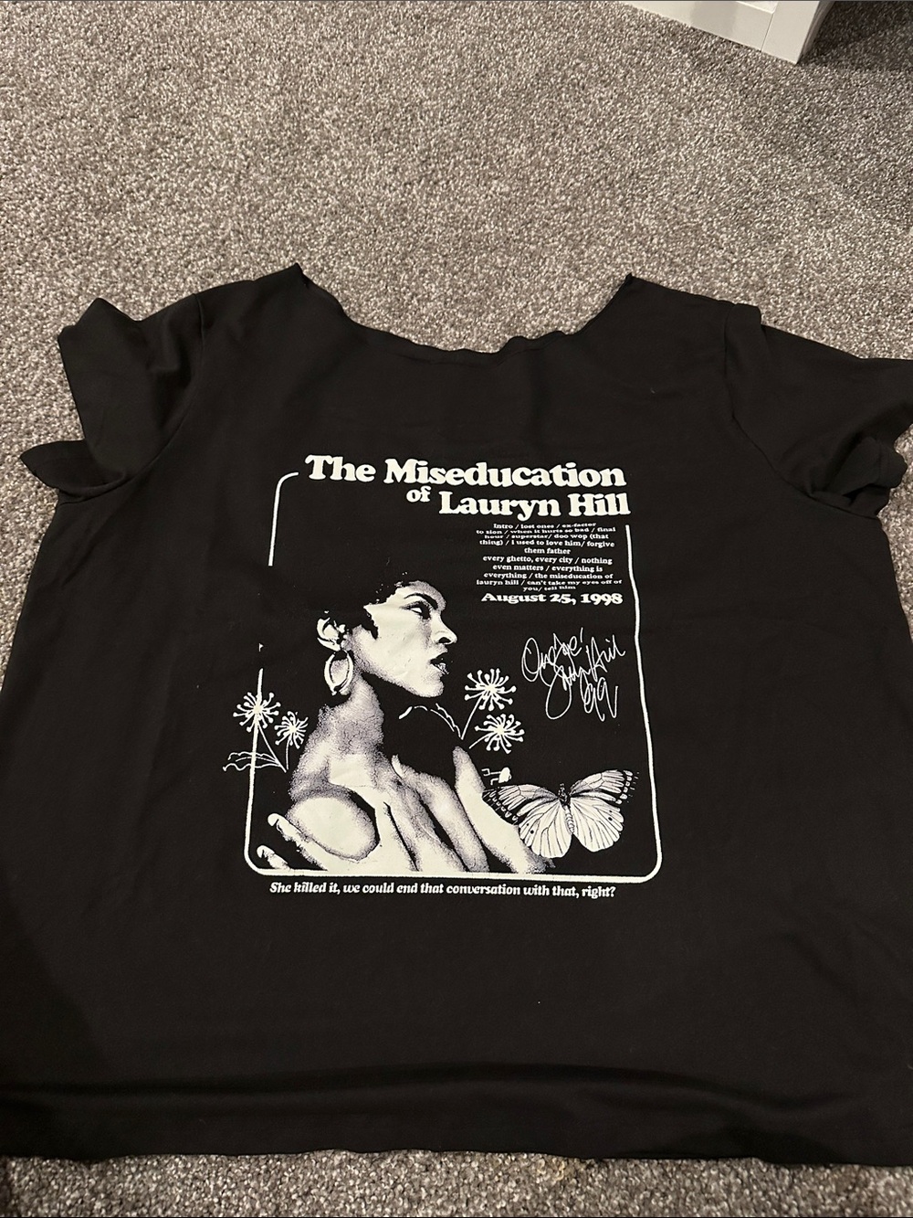 The Miseducation of Lauryn Hill Black Graphic Tee